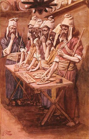James Jacques Joseph Tissot - The Jews Passover