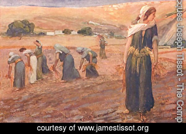 James Jacques Joseph Tissot - Gleaners, as in Deuteronomy