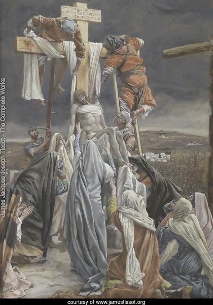 The Descent from the Cross, illustration for 'The Life of Christ'