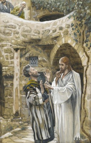 Jesus Heals a Mute Possessed Man