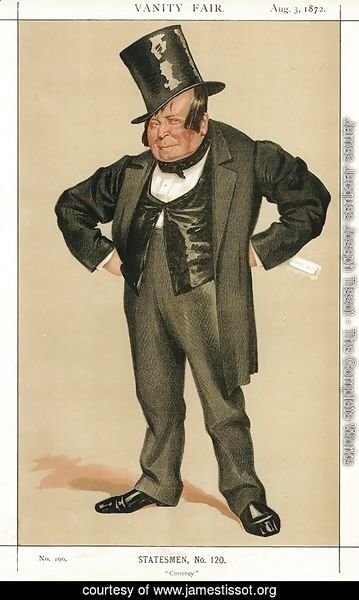Caricature of James Delahunty M.P.