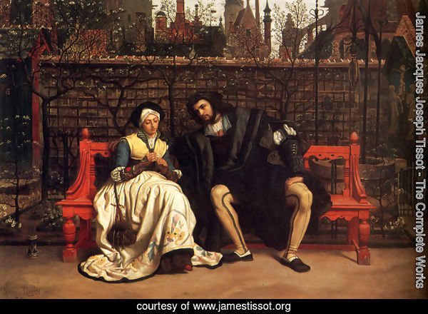 Faust And Marguerite In The Garden