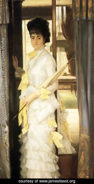 James Jacques Joseph Tissot - Portrait Of Miss Lloyd