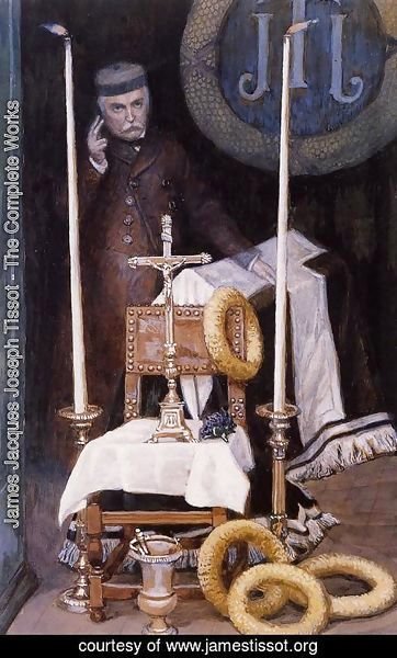 James Jacques Joseph Tissot - Portrait Of The Pilgrim