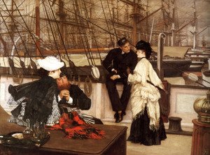 James Jacques Joseph Tissot - The Captain And The Mate