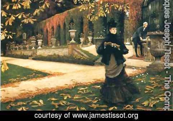 James Jacques Joseph Tissot - The Letter