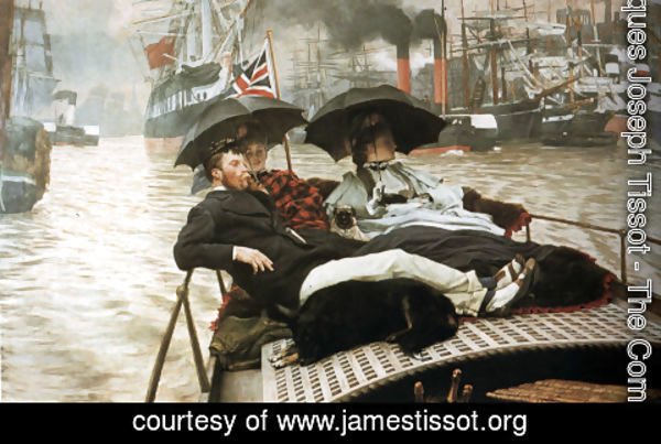 James Jacques Joseph Tissot - The Thames