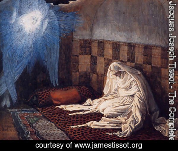 James Jacques Joseph Tissot - The Annunciation 1886-96